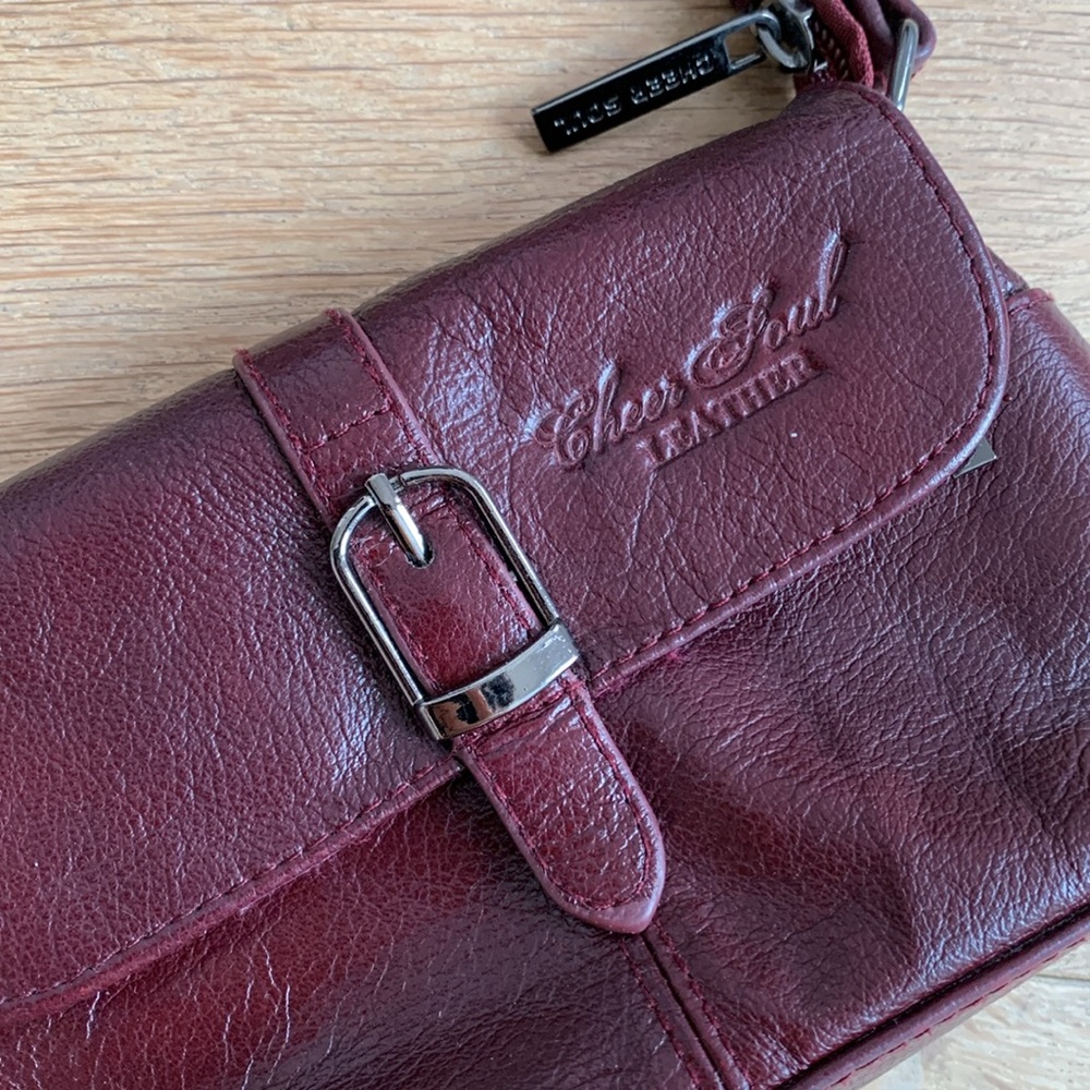 🦄 Mini burgundy purse / clutch
